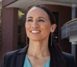 Headshot of Rep Sharice Davids